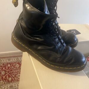 Dr. Martens Black Lace-Up Boots